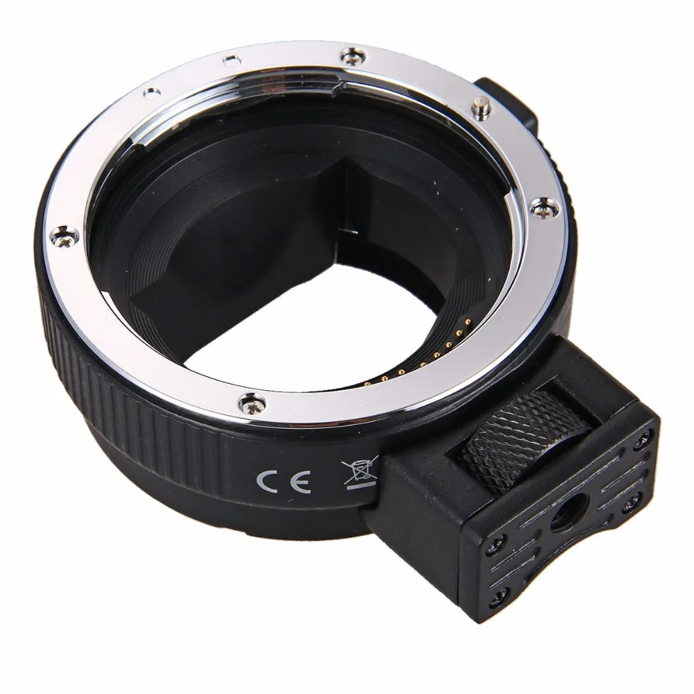 Adaptador de montaje de lente Auto Focus EF-NEX para Sony Canon EF EF-S lente a E-Mount NEX A7 A7R A7s NEX-7 NEX-6 5 completa - 4