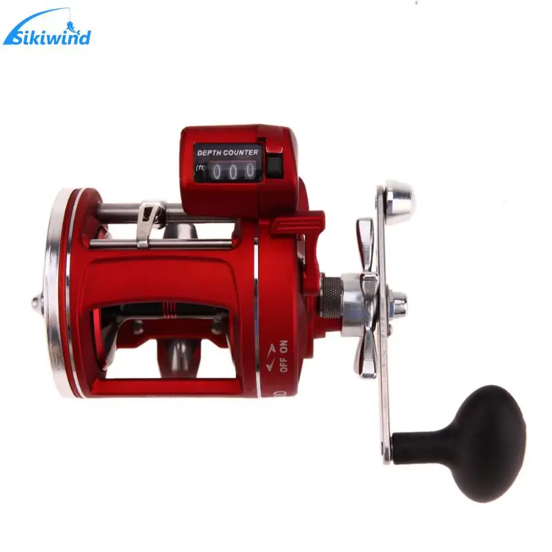 

11+1BB Ball Bearings 3.8:1 Gear Ratio Fishing Line Counter Trolling Reels Right Handle ACL Bait Wheel Fishing Reels Tackle New