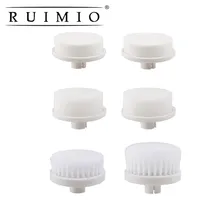 RUIMIO 6 шт. сменные насадки для P2016 массажер для лица Очиститель лица глубокое очищение мыть поры уход бритва щетка головка