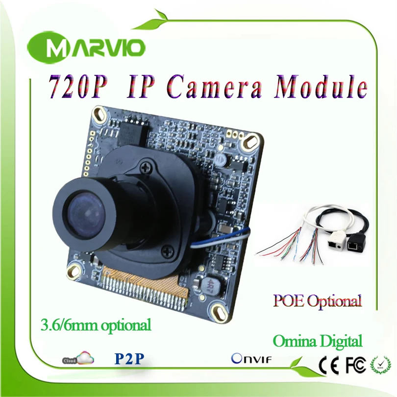 

1MP 720P HD CCTV IP Network Cameras modules boards, DIY Video Surveillance System With IRcut filter, IP cam module Onvif