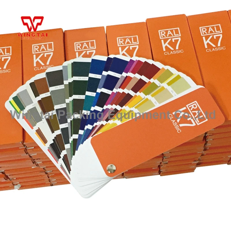 Немецкий RAL 213 виды цветов s классическая цветовая Таблица RAL K7