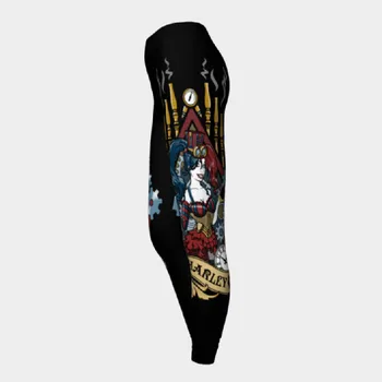 

2019 New Harley Quinn Women leggings Solemnly Good Leggins Printed legging for Woman pants