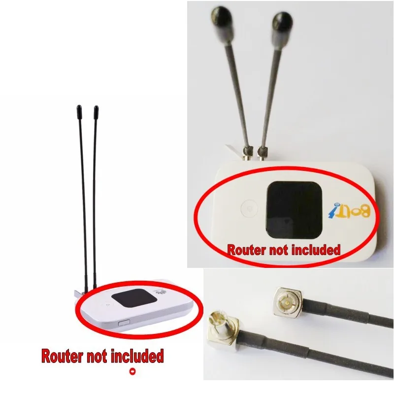 Новая антенна TS9 соединитель 2 шт. 4G LTE 5dBi 18 см для HUAWEI E8372 E5577 E5573 и т. д.| |