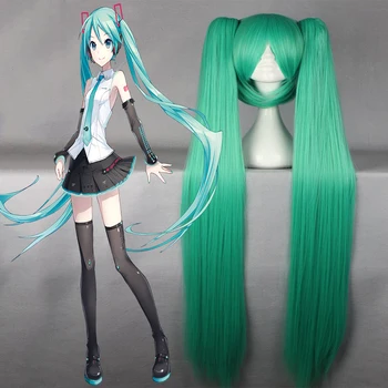 

Maker Hikoushiki Hatsune Mix Cosplay Wig Miku Hatsune Cosplay Wigs Heat Resistant Synthetic Halloween Carnival Party Women Hair