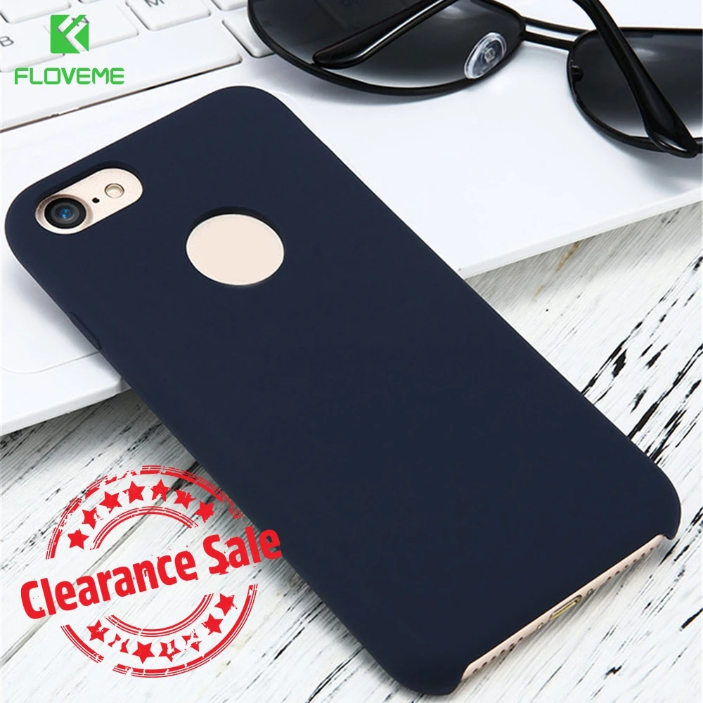 Floveme чехол для телефона iPhone 7 плюс установлены Полная защита Мягкие TPU iphone 8 Plus