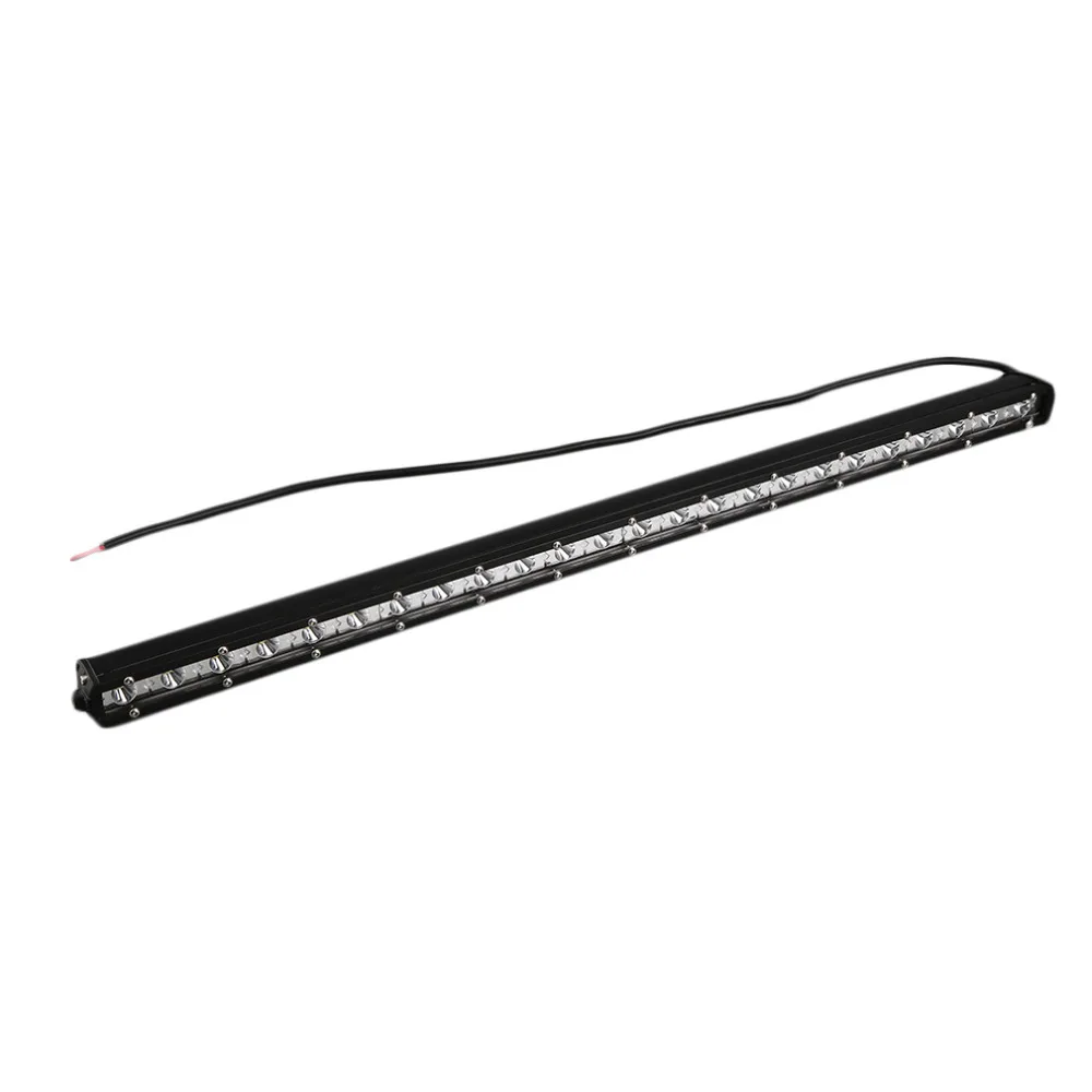 

24 smd New 5D LED light bar 26inch 72W Single Row Straight LED work light offroad combo beam for truck tractor SUV ATV