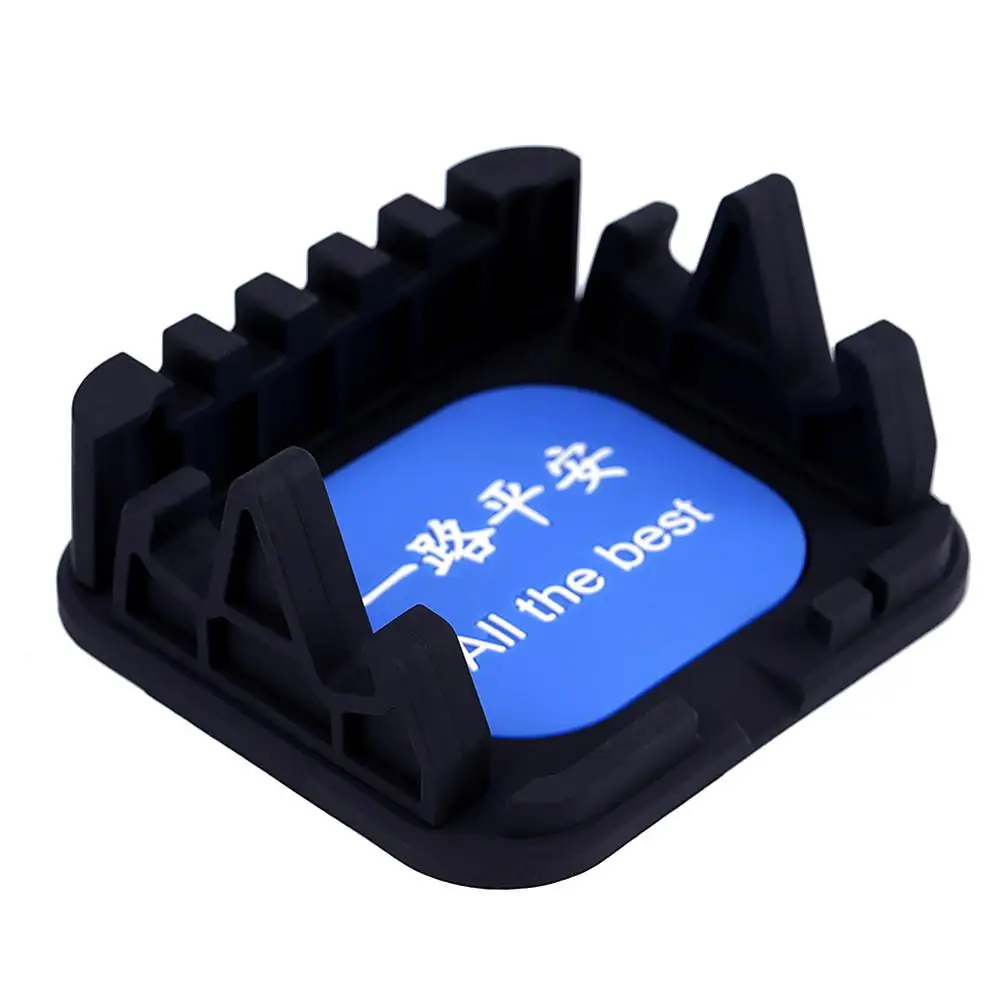 Силиконовый автомобильный коврик, нескользящий легкий Автомобильный кронштейн для приборной панели мобильного телефона