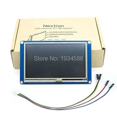 Nextion M dulo De Pantalla LCD TFT HMI Panel T ctil Para Arduino 