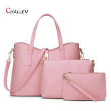good price women composite bags blue hasp zipper handbag solid zipper clutch single casual tote high quality pu leather sac Y723