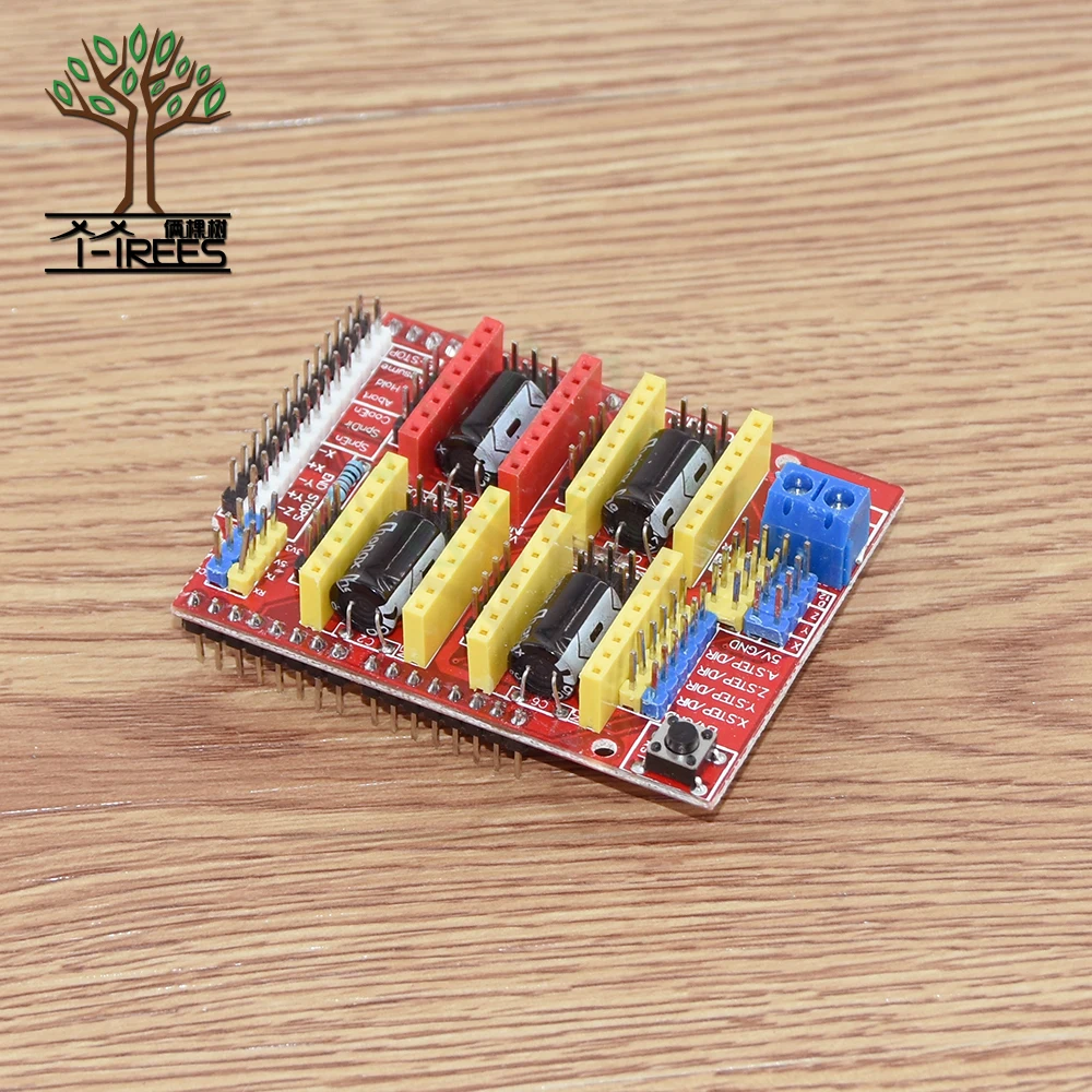 

CNC 3D Printer Parts Reprap Shield V3 Engraving Machine A4988 / DRV8825 Stepper Motor Driver Expansion Board CNC Shield V3