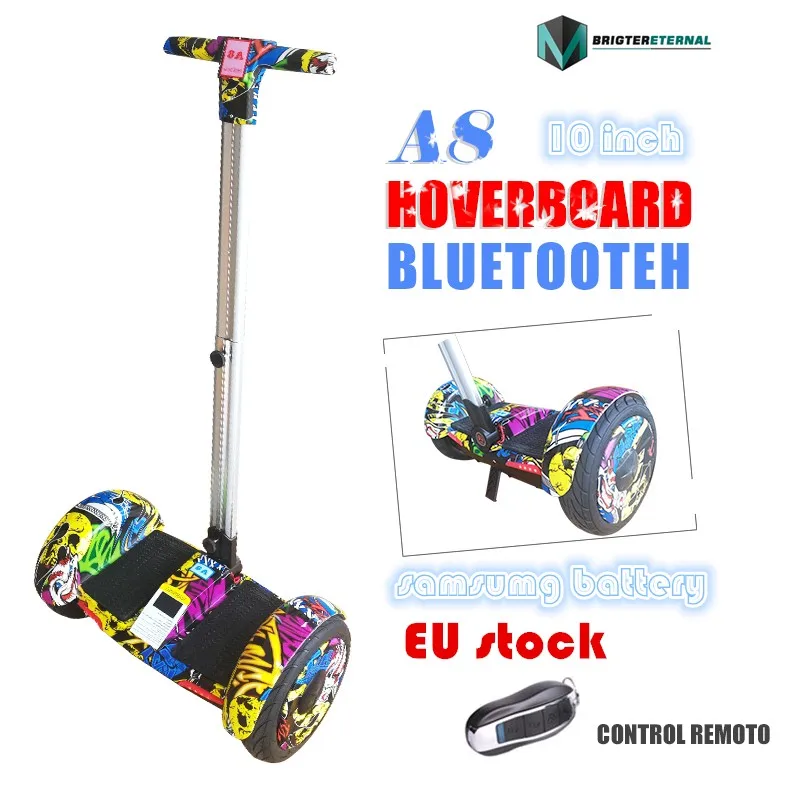 10.5 inch wheels Hoverboard Self Balancing Scooter Electric Scooter skateboard with blutooth A8 big wheel handle hoaveboard 10.5 inch wheels Hoverboard Self Balancing Scooter Electric Scooter skateboard with blutooth A8 big wheel handle hoaveboard