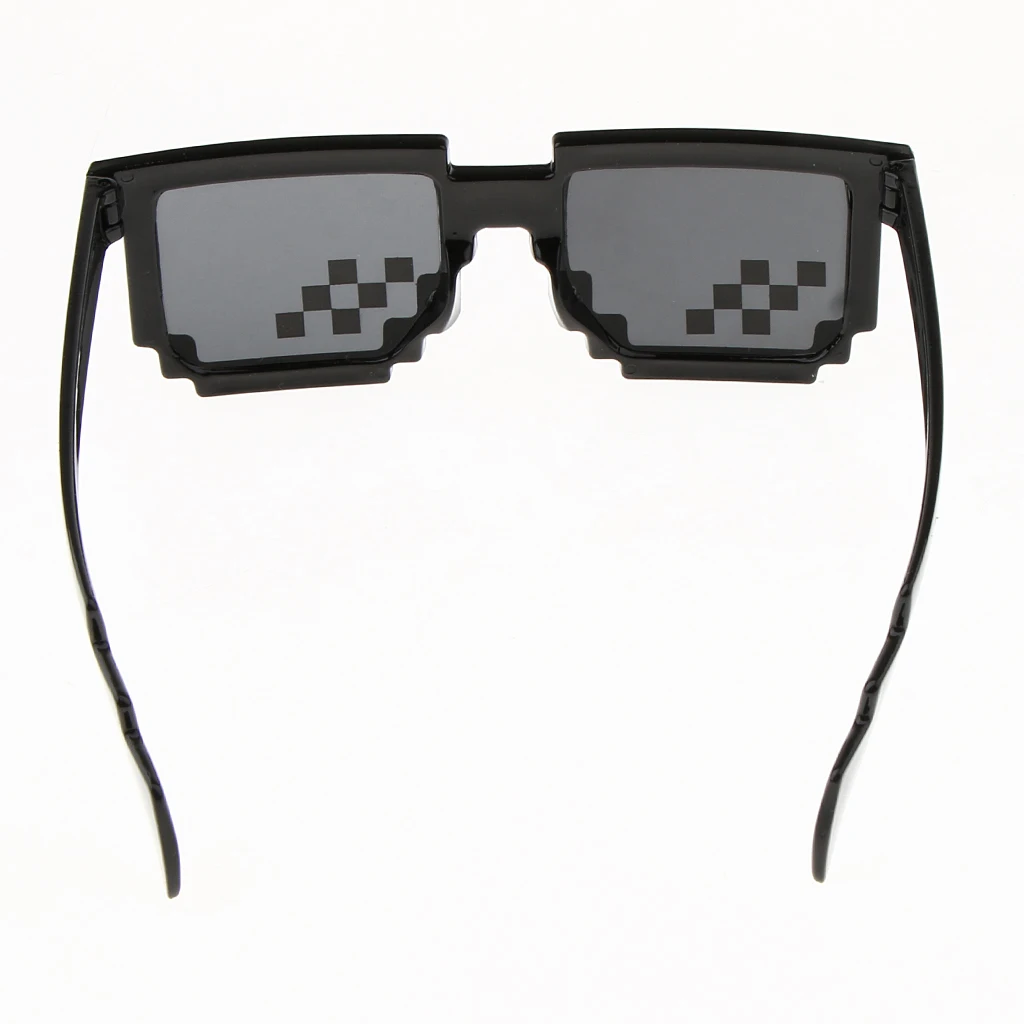 Sunglasses Men Women Glasses Men Women Funny Shades 8 Bits Pixel Mosaic Glasses Party Mosaic Vintage Eyewear