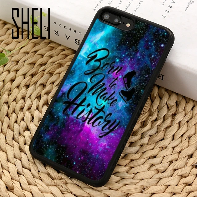 SHELI Born To Make History Yuri On Ice Phone Case Cover For iPhone 5 6 6s 7 8 plus 11 pro X XR XS max Samsung S7edge S8 S9 S10 |