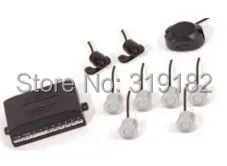 

Dual Video Parking Reverse Radar System 6 Sensor with Front View Camera +Rear view /back Camera .sensor w waterproof plug