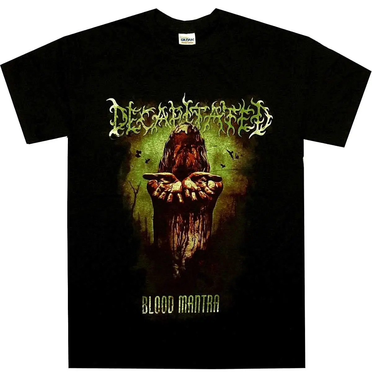 Decapitated кровь мантра рубашка S-3XL Официальный Футболка Death Metal Band Лето 2018 короткий
