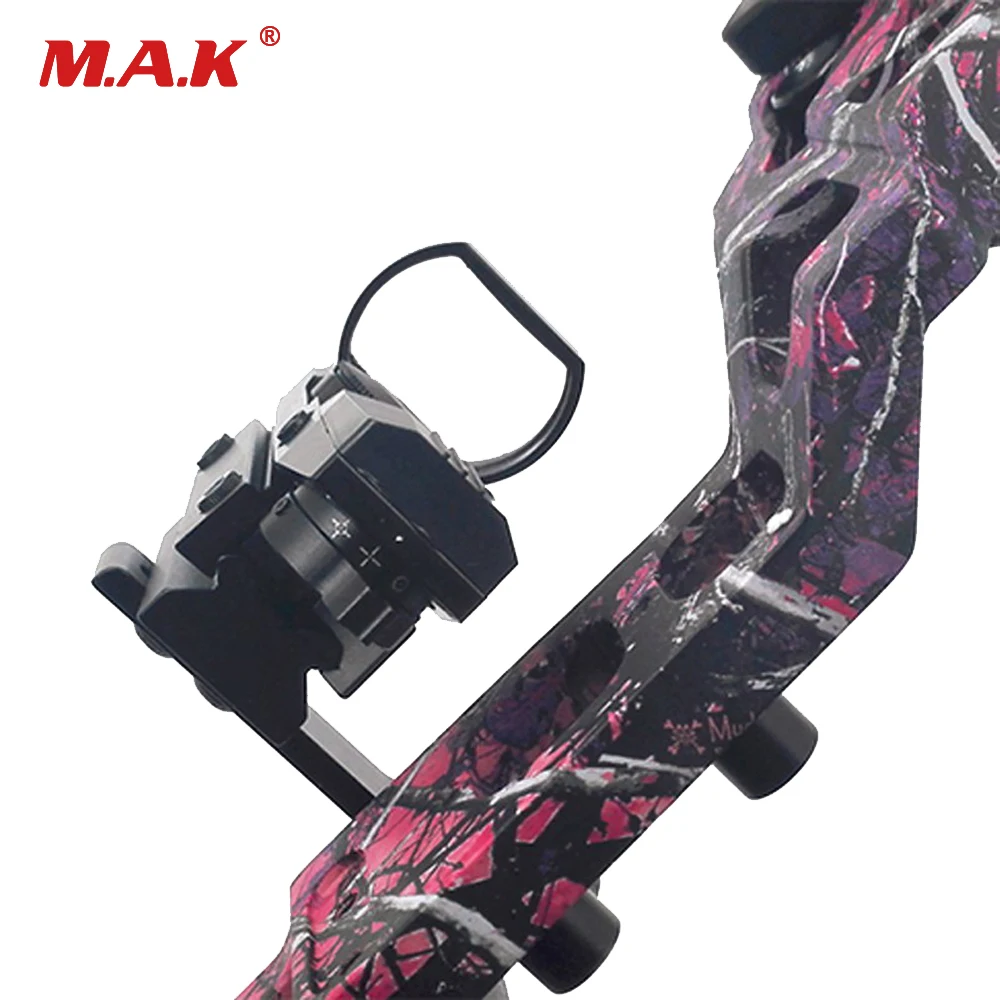 Compound Bow Scope Laser Rail Mount Adapter Steady Set of Aluminum Alloy Archery Accessory for