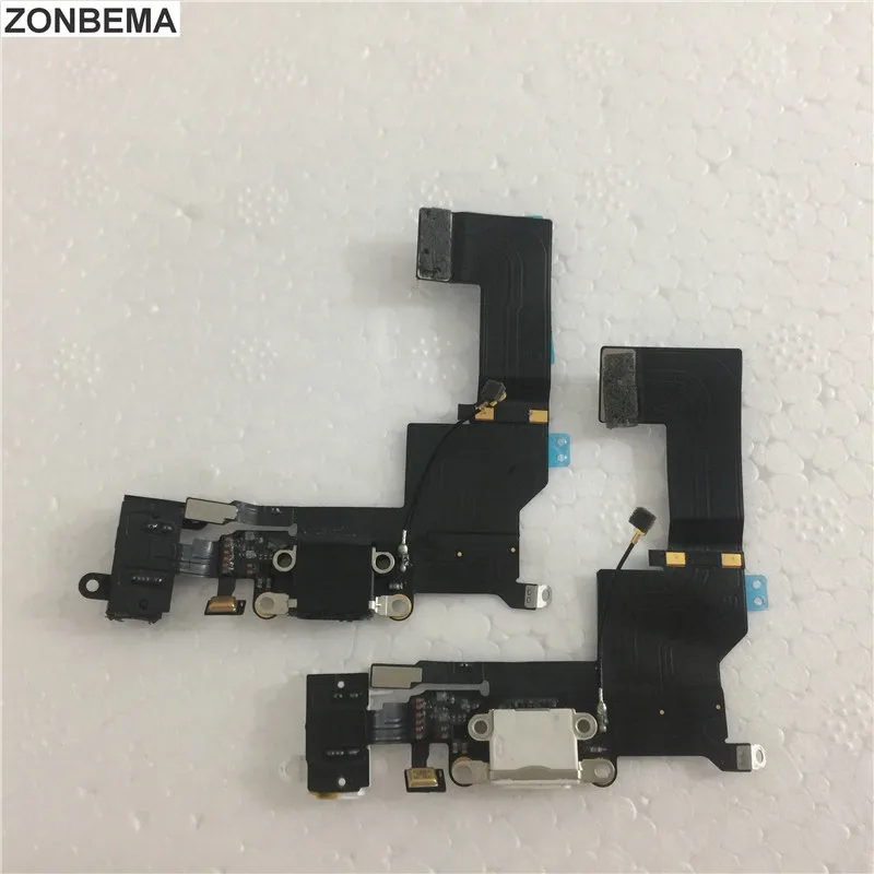 ZONBEMA зарядное устройство зарядный порт док-станция USB разъем гибкий кабель для iPhone 5S наушников аудио разъем гибкая лента