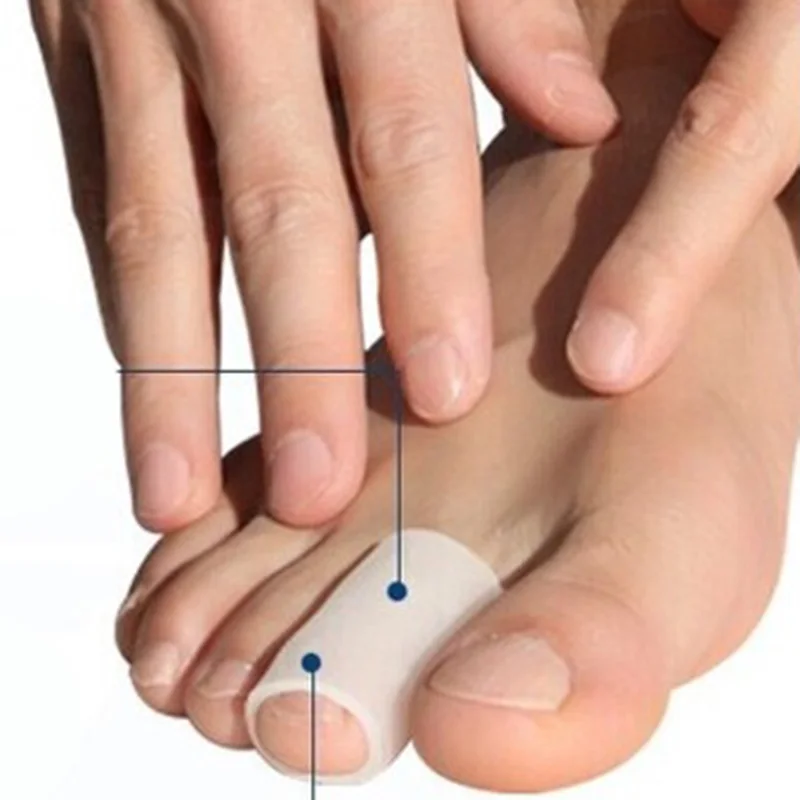 Silicone Gel Toe Separator Toe Finger Separator Feet Care Braces