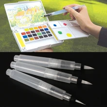 1 шт. многоразовая чернильная ручка для воды цветная картина с каллиграфией ручка канцелярская иллюстрация