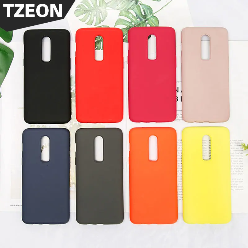 

Silicone Cover For Oneplus6 Phone Case Offical Style Smooth Liquid Skin Feel Soft Rubber Protective Back Coque Funda One Plus 6
