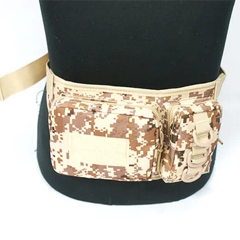 

New Outdoor Tactical Camouflage Pockets Waterproof Mountaineering Riding Sports Waist Bag The Bag on The Belt Rucksack Travel