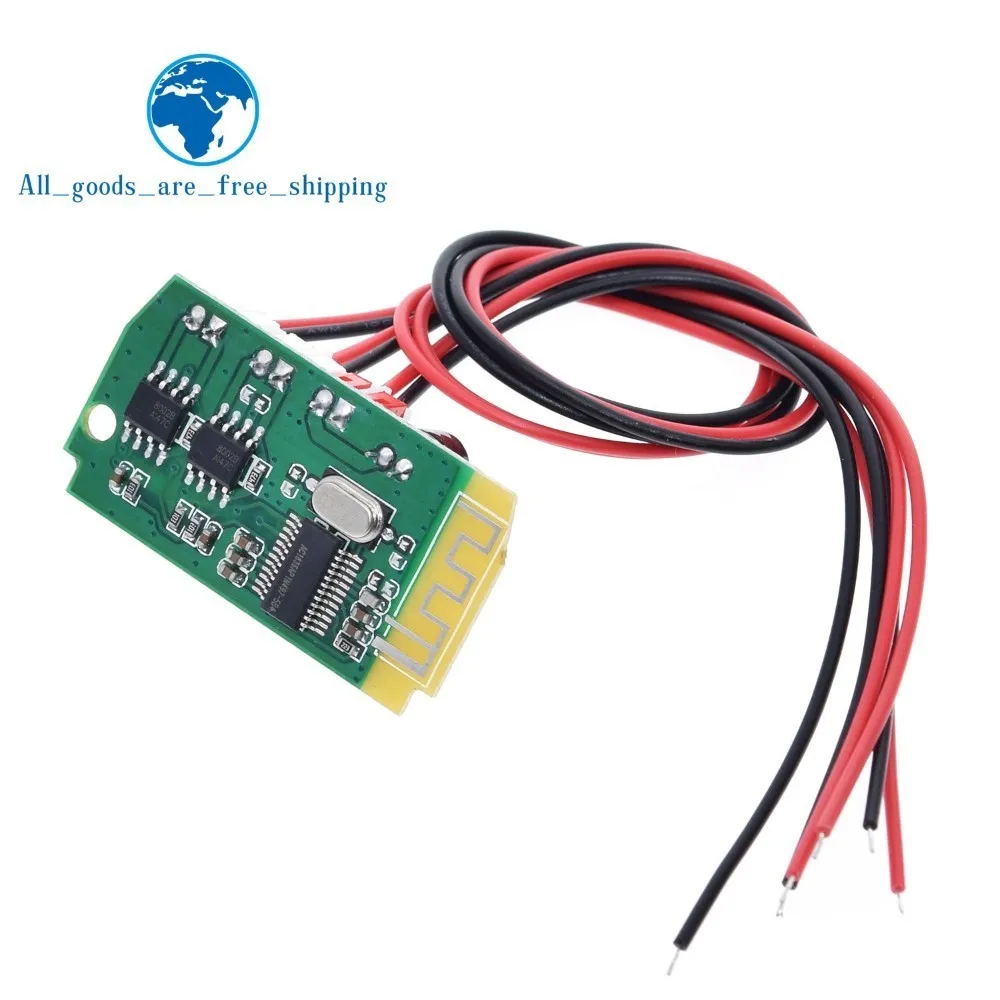 

TZT DC 3.7V 5V 3W Digital Audio Amplifier Board Double Dual Plate DIY Bluetooth Speaker Modification Sound Music Module