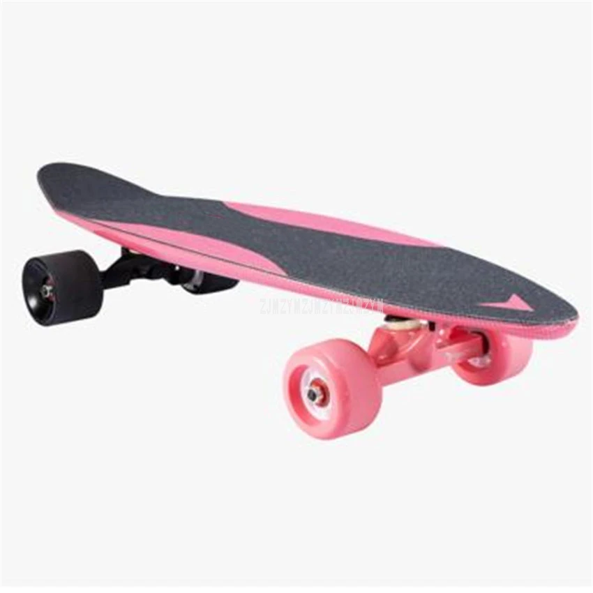 Cheap 300W Skate Board Mileage 10km 4 Four Wheels Electric Skateboard Scooter Street Board Max Speed 20km/h With Remote Controller 1