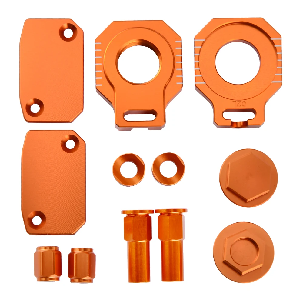 Motorcycle Dirt Bike Accessories Brake Clutch Reservoir Cover Axle Block For KTM SX SXF EXC EXCF XC XCW XCFW 125 250 350 450 530