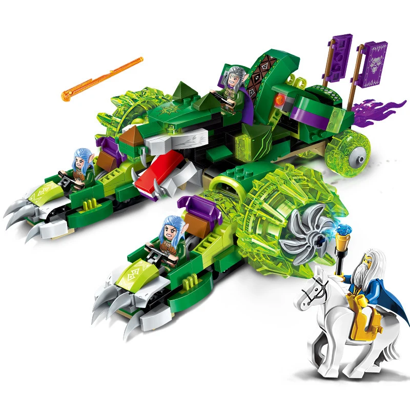 

392pcs Children's building blocks toy Compatible Legoings city Glory Battle Series Sirius Chariot DIY figures Bricks best gifts