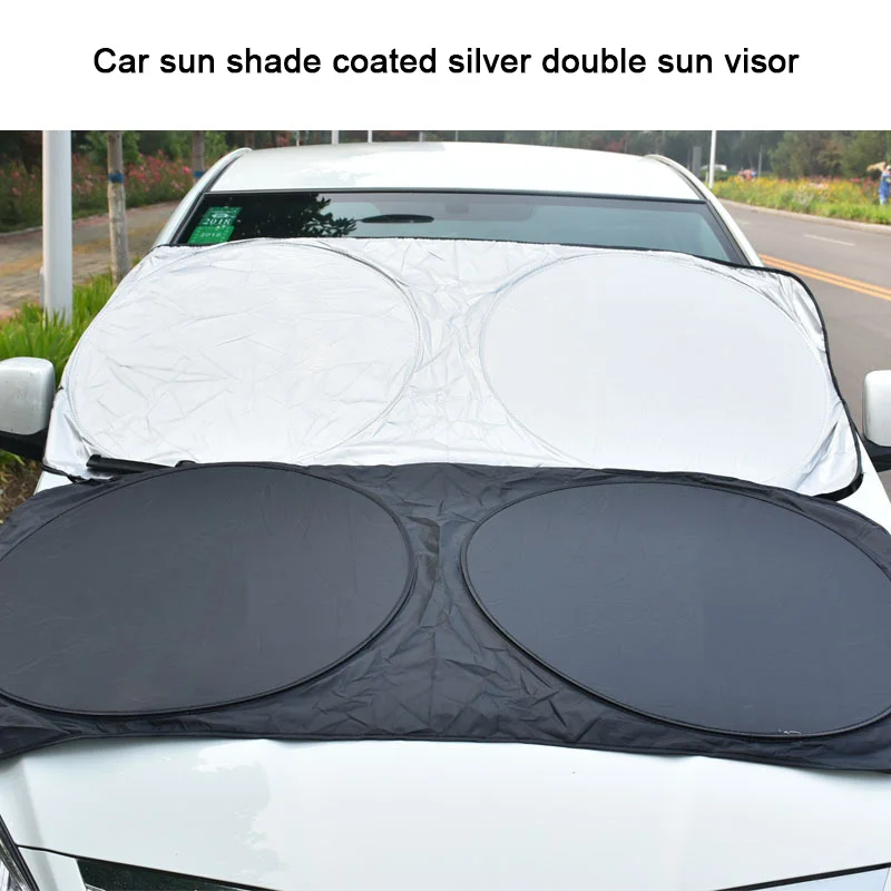 

Car Sun Shade for SUV Truck Minivan Nylon Ray Reflector Windshield Sunshade NR-shipping