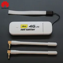 Разблокированный huawei E3372 E3372h-607(плюс пара антенны) 4G LTE 150 Мбит/с USB модем 4G LTE USB ключ USB палка Datacard