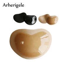 Arherigele 1 пара женщин Enhancer груди Pad силиконовые вставки груди Pad сексуальные Стикини самоклеющиеся пуш-ап купальник бюстгальтер Pad