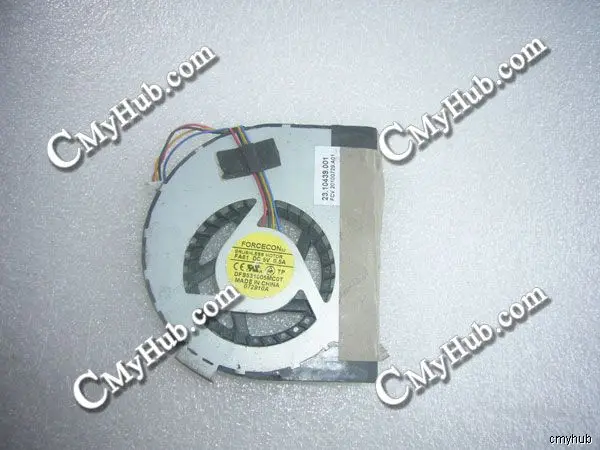 Подлинный для FORCECON DFS531005MC0T FA61 23.10439.001 DC5V 0.5A 5pin 4-проводной охлаждающий вентилятор |
