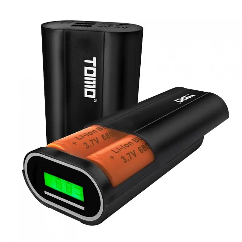 Интеллектуальное зарядное устройство D2 USB li ion портативное интеллектуальное с ЖК