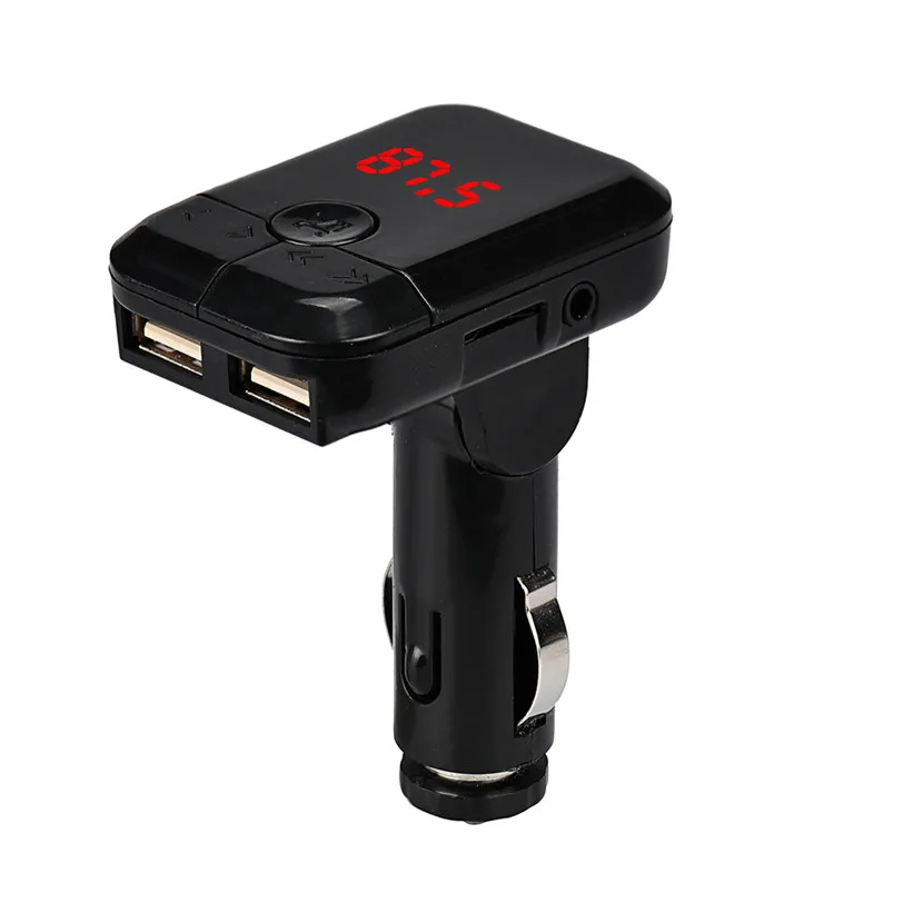 Беспроводной Bluetooth FM передатчик модулятор Автомобильный комплект MP3 плеер двойной USB May30 заводская цена