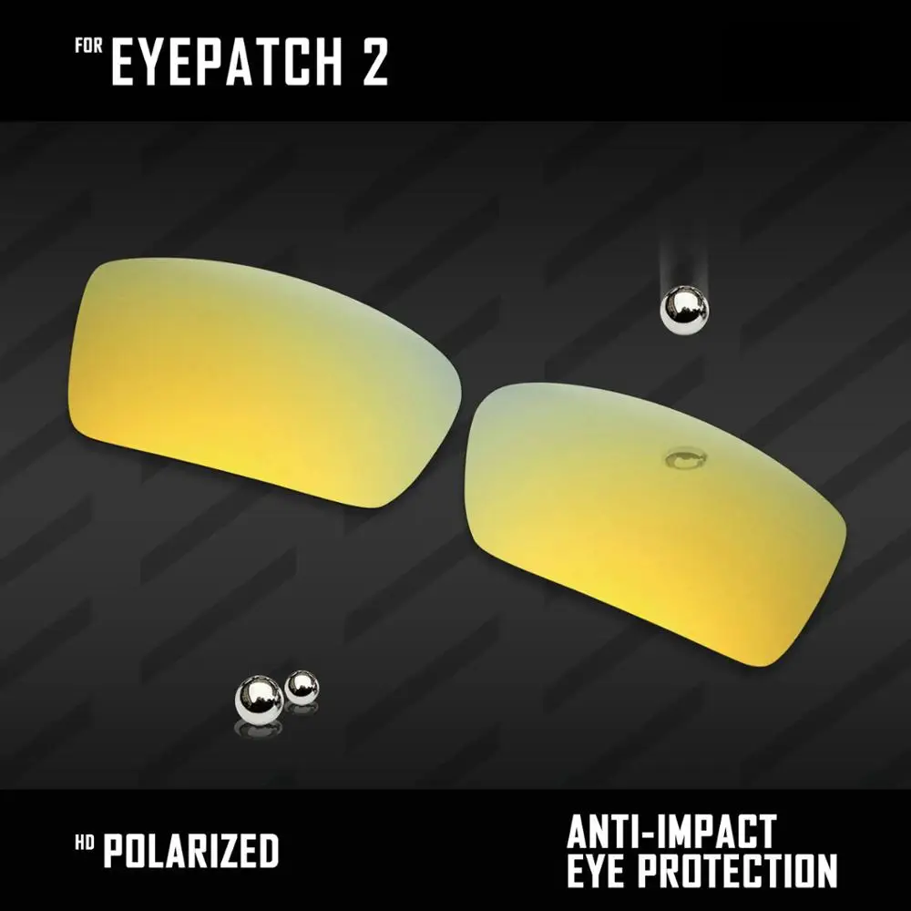 Замена линз OOWLIT для солнцезащитных очков Oakley eyeпатч 2 OO9136 Поляризованные разные