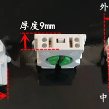 500 шт T8 G13 держатели ламп световая розетка для светодиодной трубки и т. д
