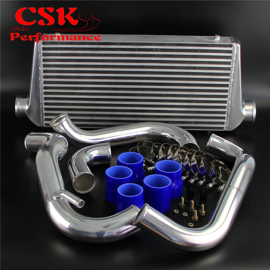 FMIC Turbo Intercooler Piping Kit Blue Couplers For 19891994 240SX S13 CA18DET Car & Truck