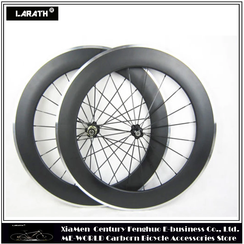 carbon alloy clincher wheelset