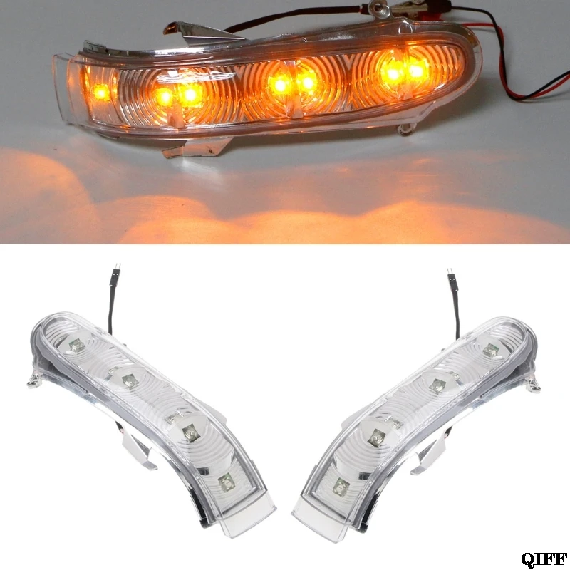 

2x Front Turn Signals Lights Side Mirror Turn Signal Led For Mercedes W220 W215 May06
