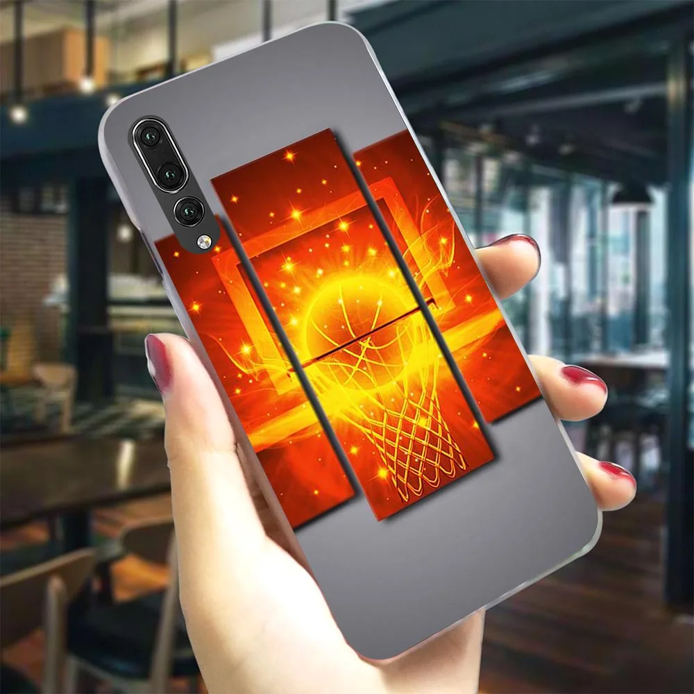 Чехол для телефона Huawei P20 Lite баскетбольный Темный чехол P9 Mini P10 20 30 Pro P Smart Mate 10