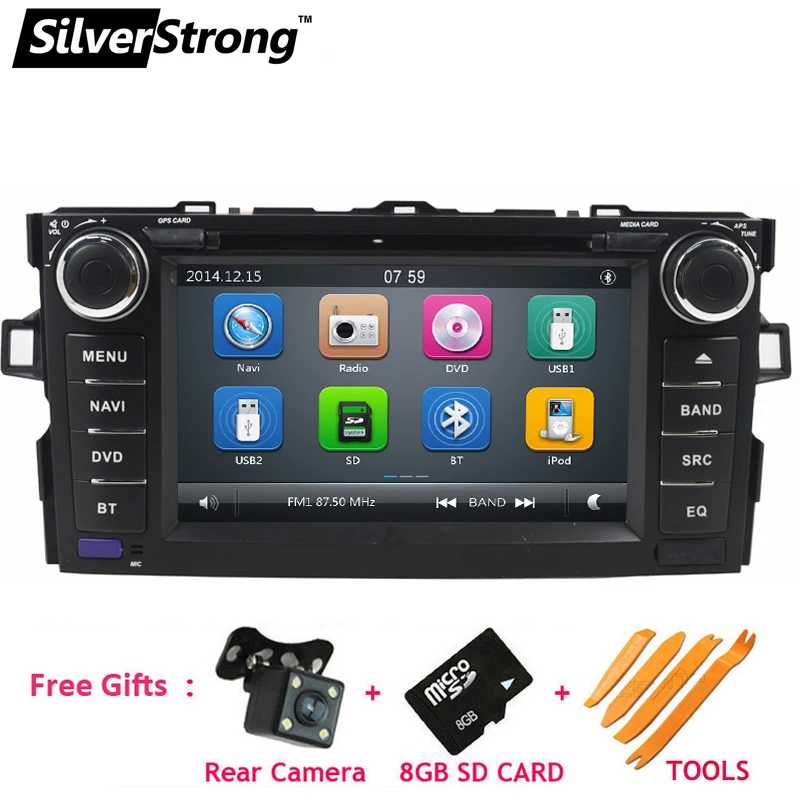 Sale SilverStrong 7" Touch Screen Original size Car DVD for Toyota Auris hatchback Support Steering wheel control Function 0 Sale SilverStrong 7" Touch Screen Original size Car DVD for Toyota Auris hatchback Support Steering wheel control Function 0