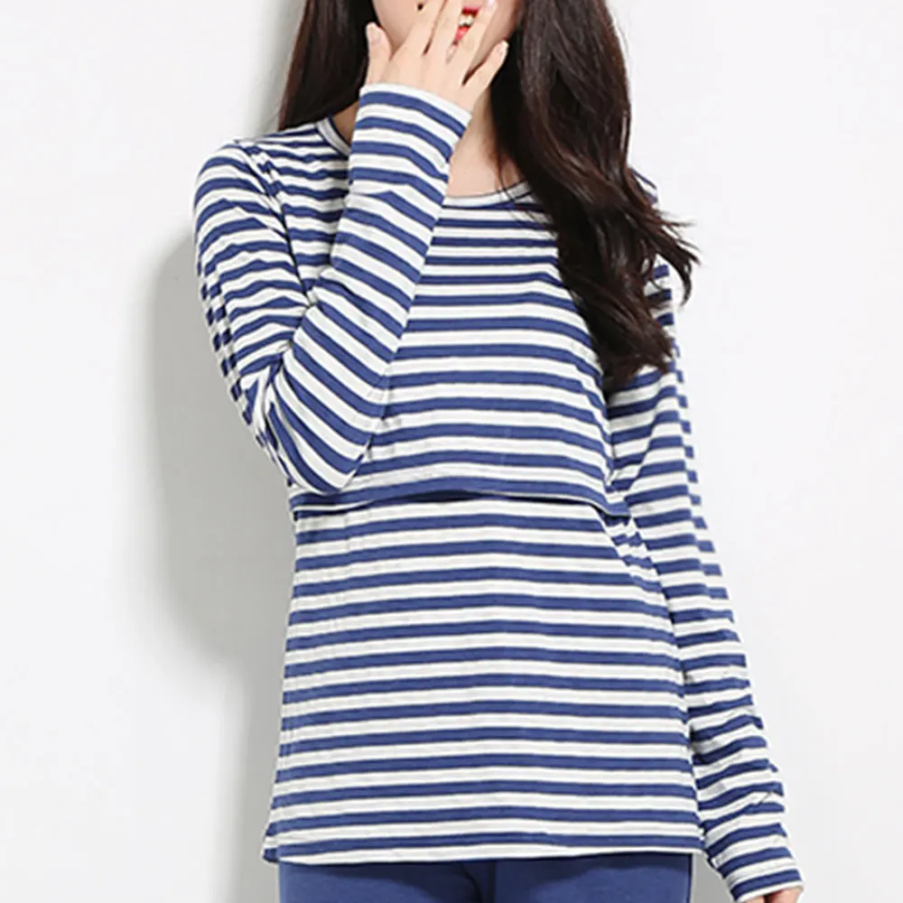 

Maternity Clothes for Women Cotton Pregnancy T Shirt Brand Tee Shirt Grossesse Long Sleeve Nursing Top Fashion Pregnancy Shirt