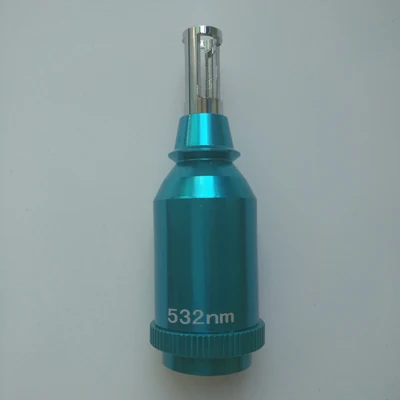 1064nm 532nm линзы лазерные наконечники головка для машины удаления татуировок ND YAG лазерная ручка наконечники линзы - Цвет: 532nm