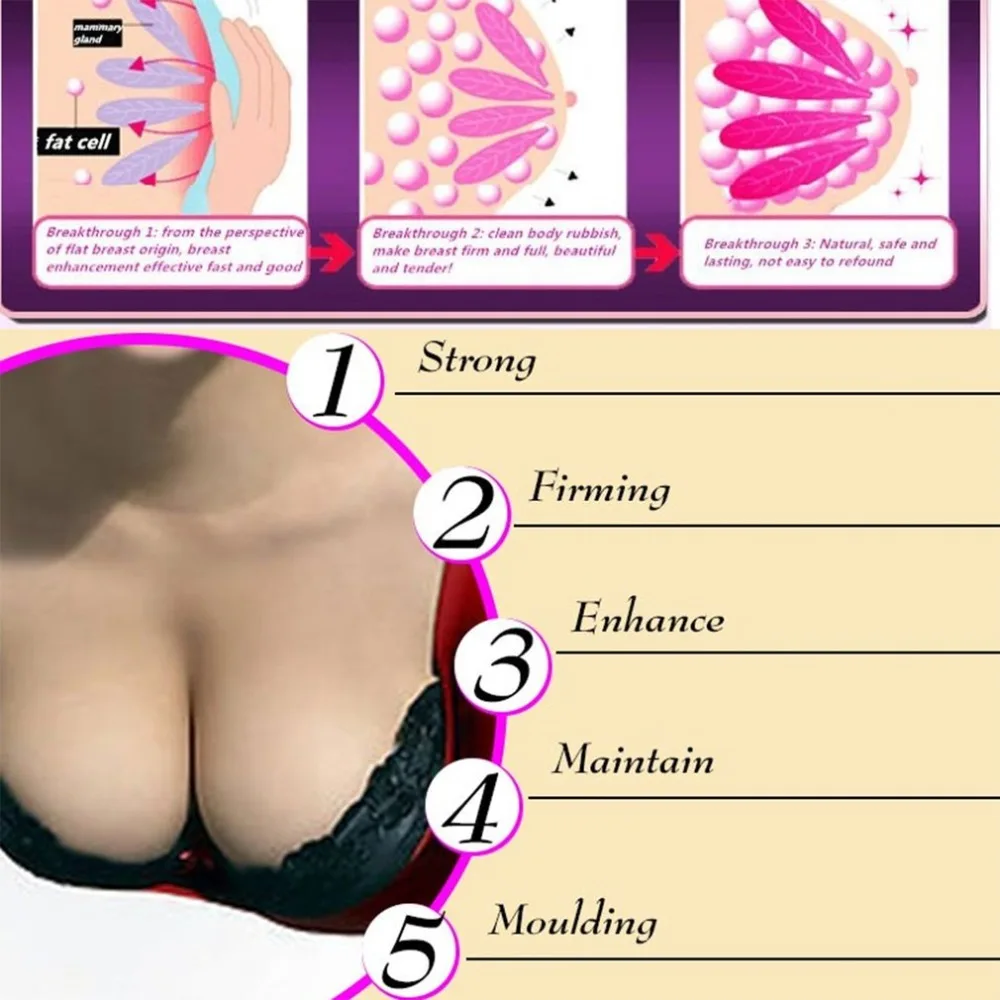 Компактный размер, без бокового эффекта, для женщин, сильнодействующий эффективный крем для увеличения груди, укрепляющий крем для увеличения груди, для женщин, для ухода за грудью, для увеличения груди, массажный крем