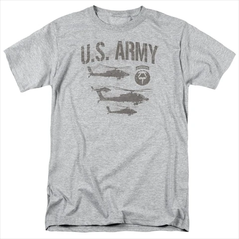 Army-Airborne - Short Sleeve Adult 18-1 Tee Athletic Heather - 4X