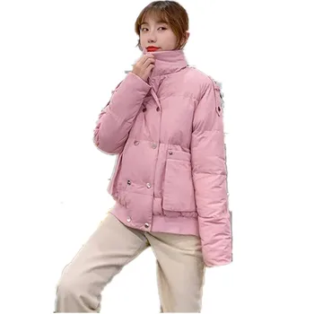 

Casual Thick Female Jacket Women Coat Warm Winter Jacket Women 2019 New women's Parkas Cotton Padded Outwear R185