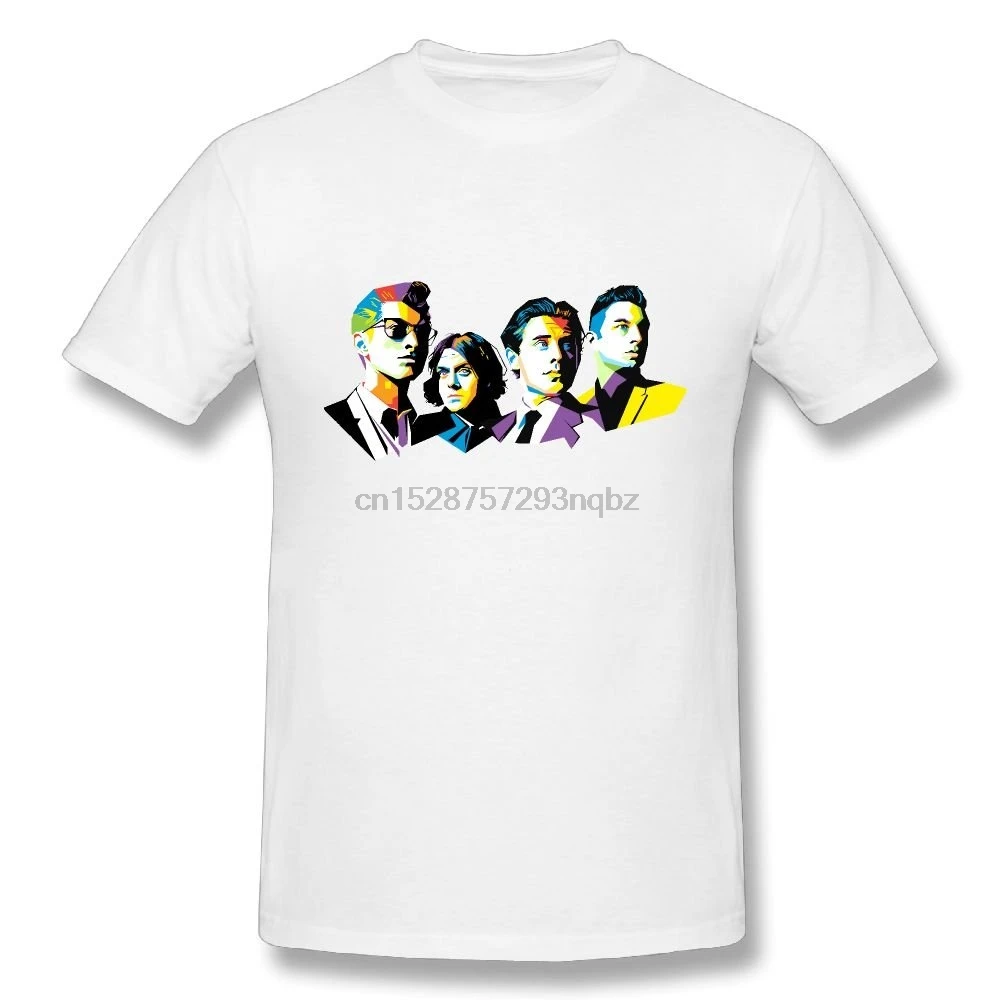 TisEEaZs мужские футболки-Cool Arctic Monkeys White | Мужская одежда