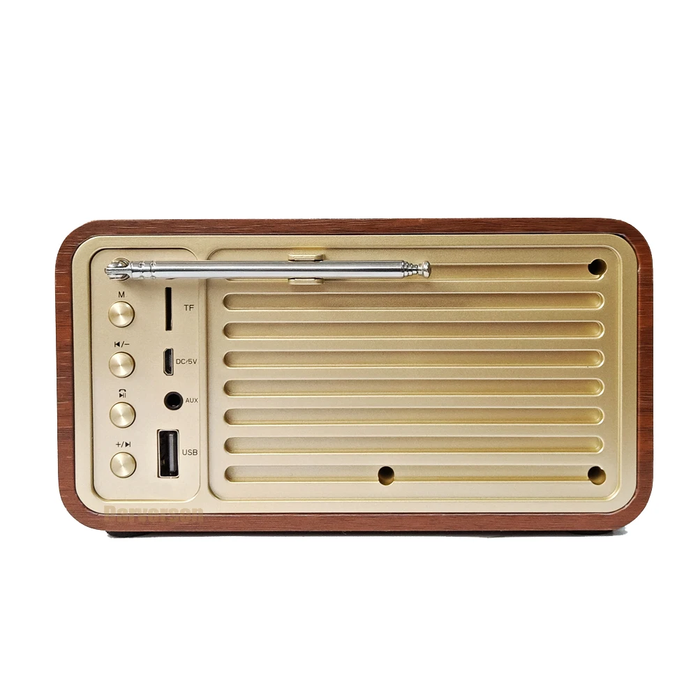 Античный классический старинный древний fm-радио bluetooth динамик Встроенный mp3 музыкальный декодер флеш-диск USB tf кард-ридер интерфейс