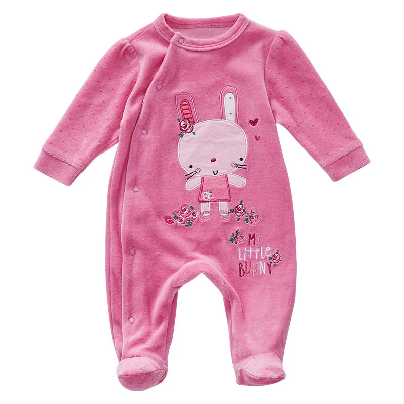 fleece onesie baby girl